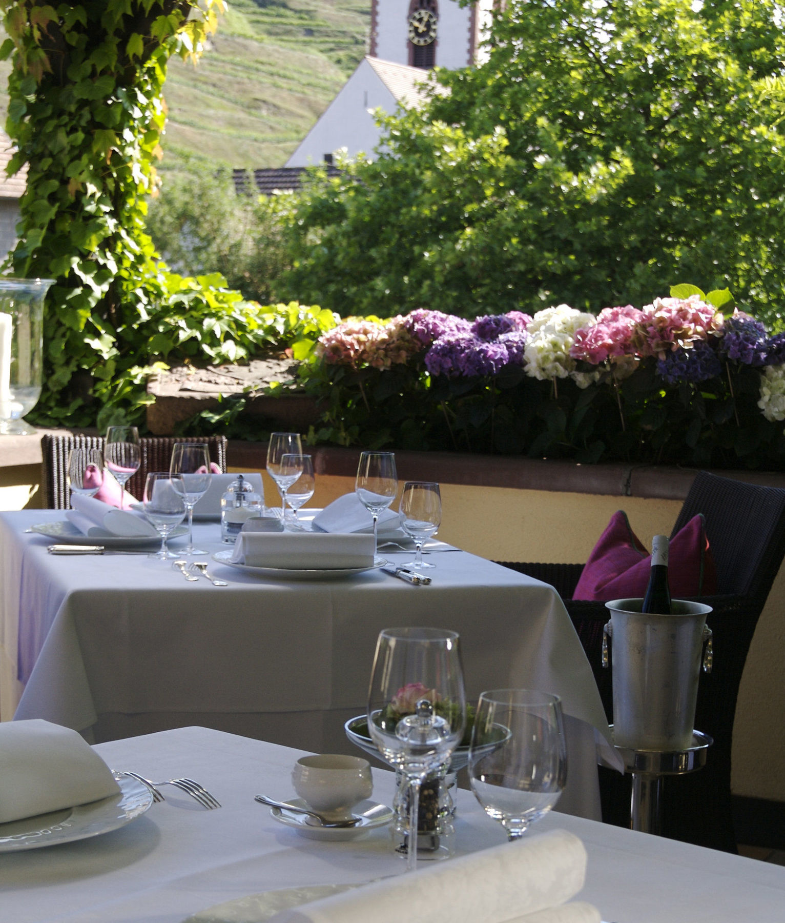 Hotel Schwarzer Adler Vogtsburg im Kaiserstuhl Restauracja zdjęcie